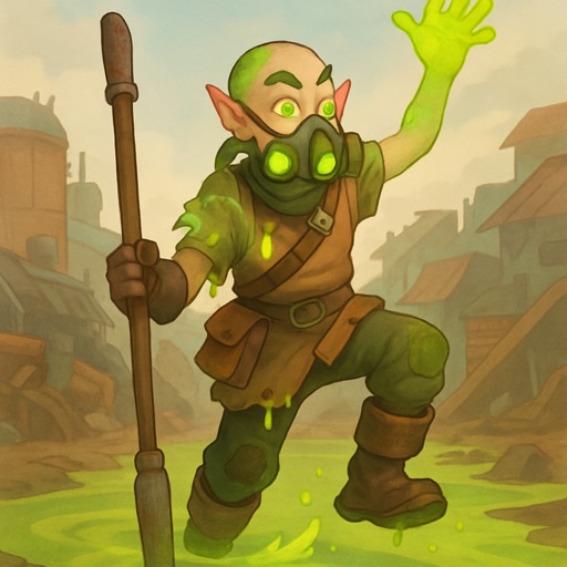 Sump Wader card art