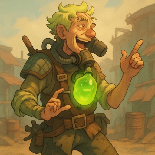 Three-Lung Larry, a Glow survivor
