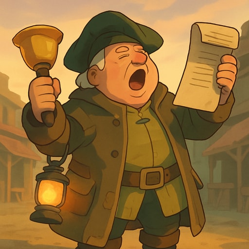 Town Crier, a Hearth survivor