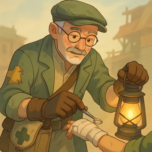 Old Doc Mike, a Hearth survivor