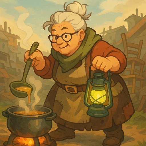 Aunt Bea, a Hearth survivor
