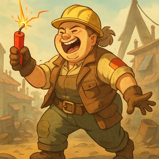 Big Boom Bertha card art