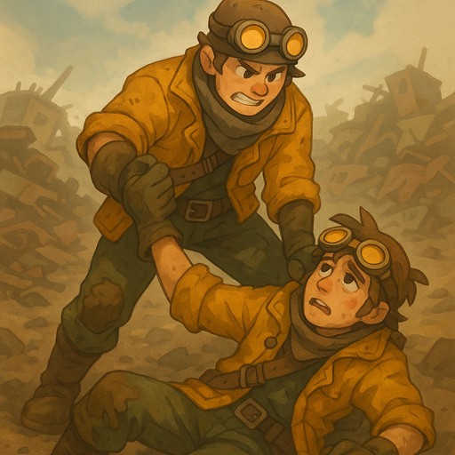 The Whole Damn Crew, a Scrapwright survivor