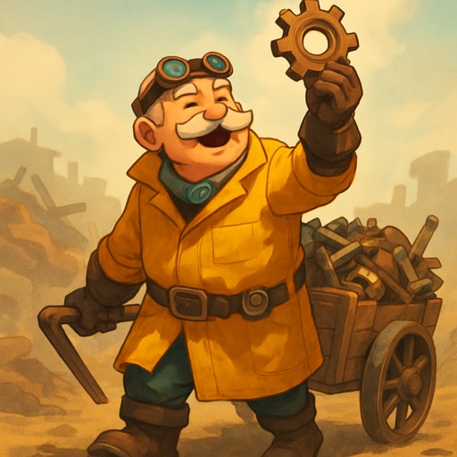 The Grand Reclaimer, a Scrapwright survivor