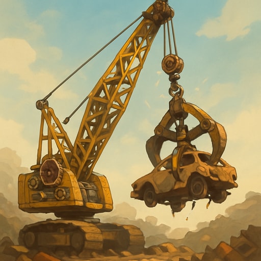 Salvage Crane, a Scrapwright survivor