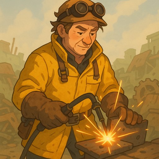 Spot Welder, a Scrapwright survivor